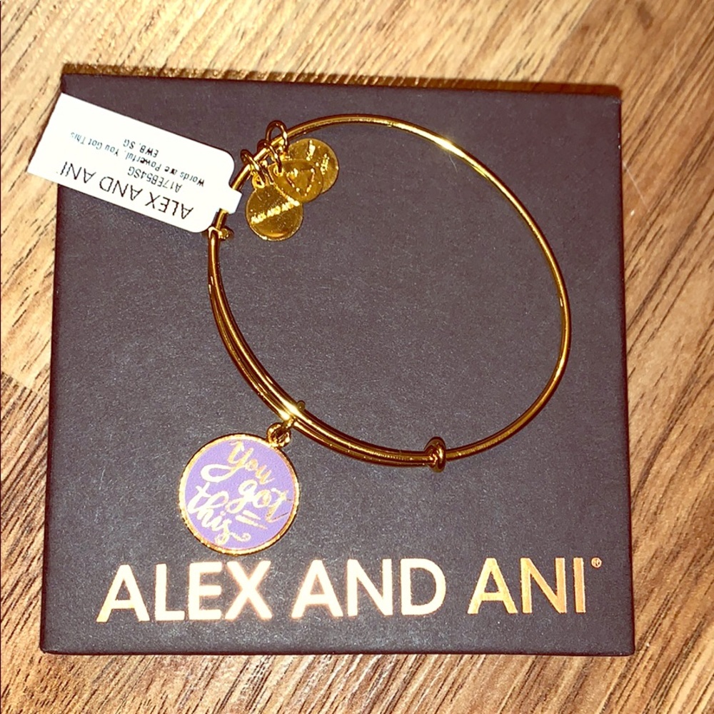 BRAND NEW Alex and Ani “You Got This” Bracelet
